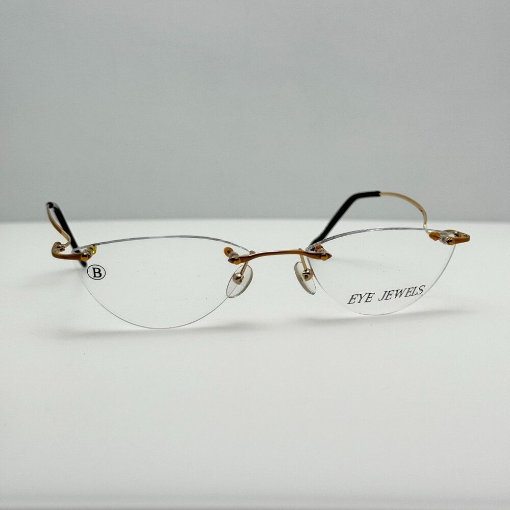 Eye Jewels Eyeglasses Eye Glasses Frames EJ125 Brown 53-18